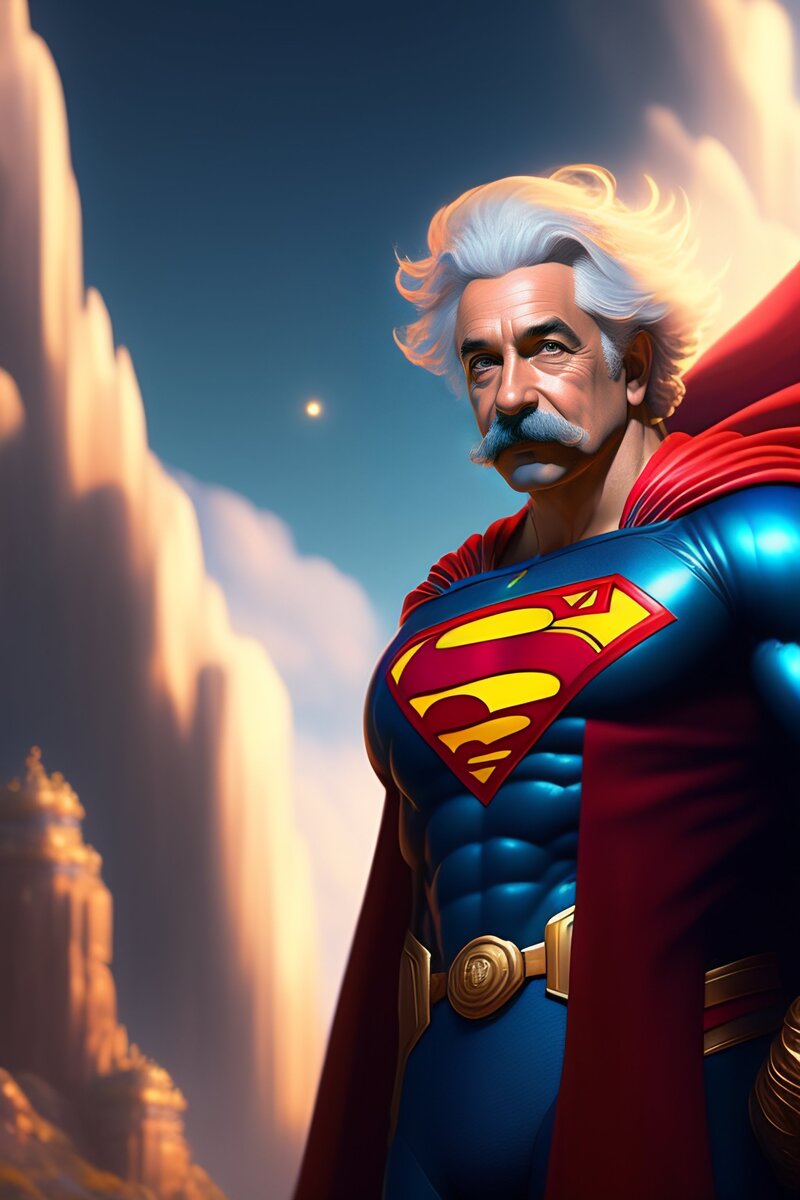 дедушка супергерой