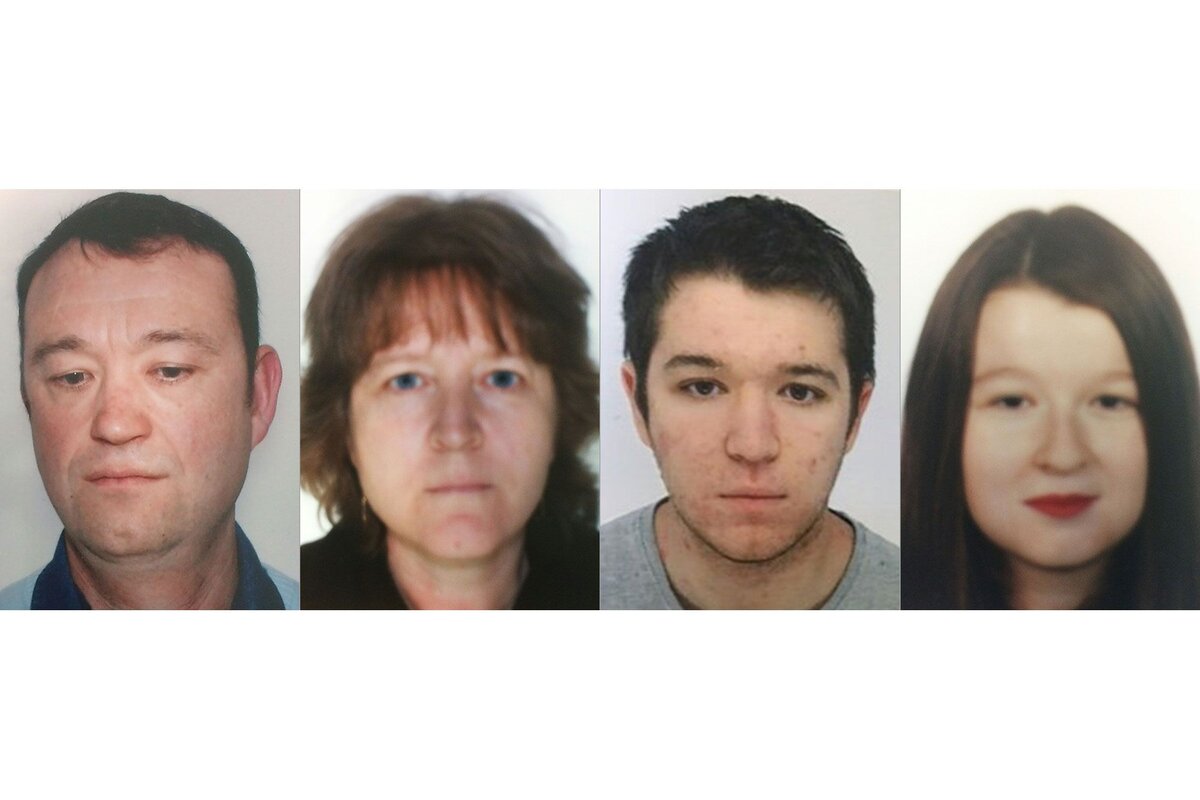 Семья Троадек: Паскаль, Брижитт, Себастьян и Шарлотт. Фото взято из интернет.