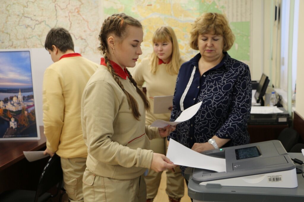 Тверской облизбирком открыл двери для юнармейцев Тургиновской школы