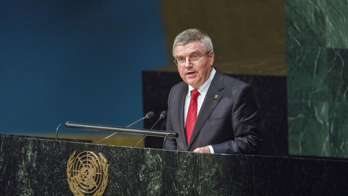    Президент Международного олимпийского комитета Томас Бах© Фото : Сайт МОК