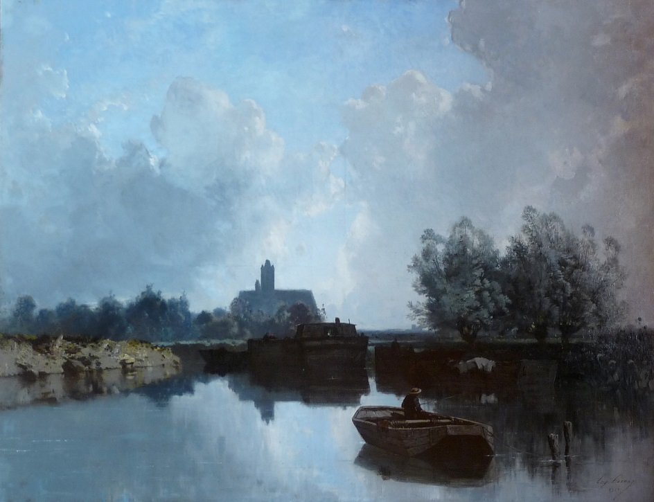 Эжен Сисери. «На озере», 1866