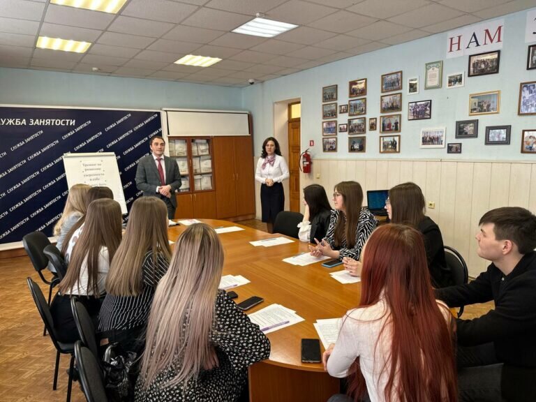    Бугурусланцы принимают участие в проекте Центра занятости населения «Моя карьера» Кристина Просвиркина