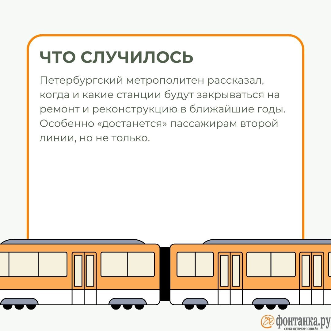 Когда закрывают метро удельная на ремонт спб