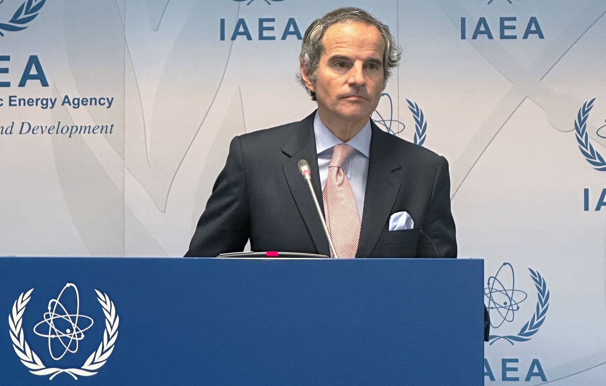    Глава МАГАТЭ Рафаэль Гросси  Кристина Зоркина/ТАСС