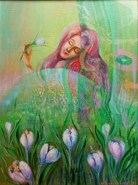 Картина художницы Аллы Негановой.