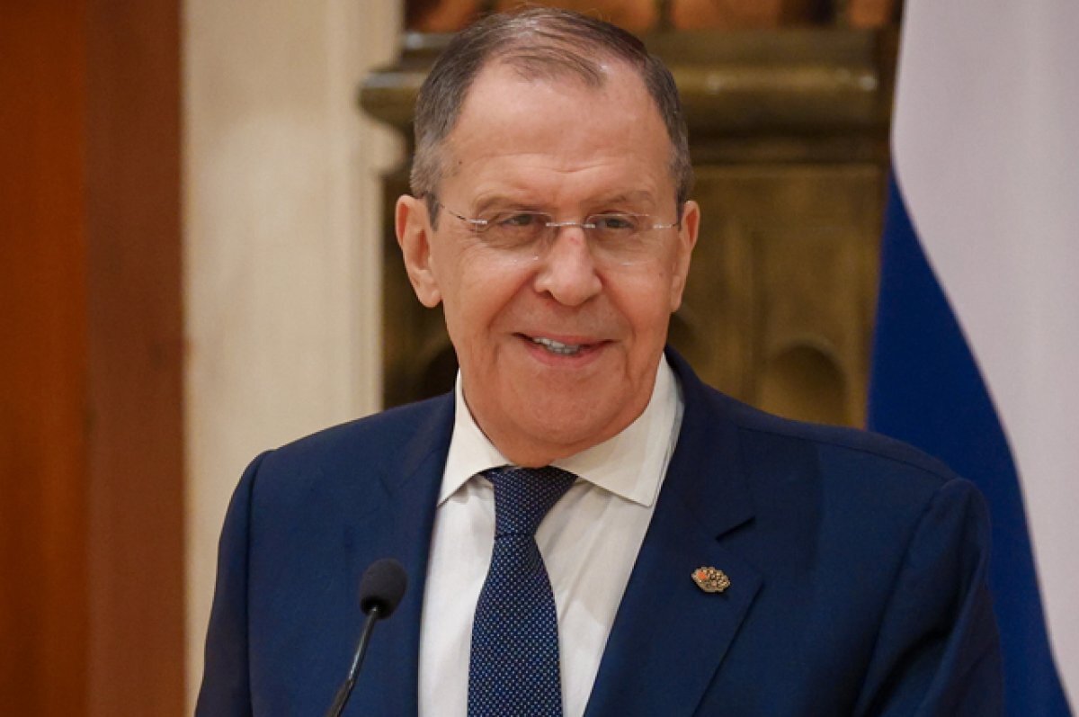    Министр иностранных дел РФ Сергей Лавров.