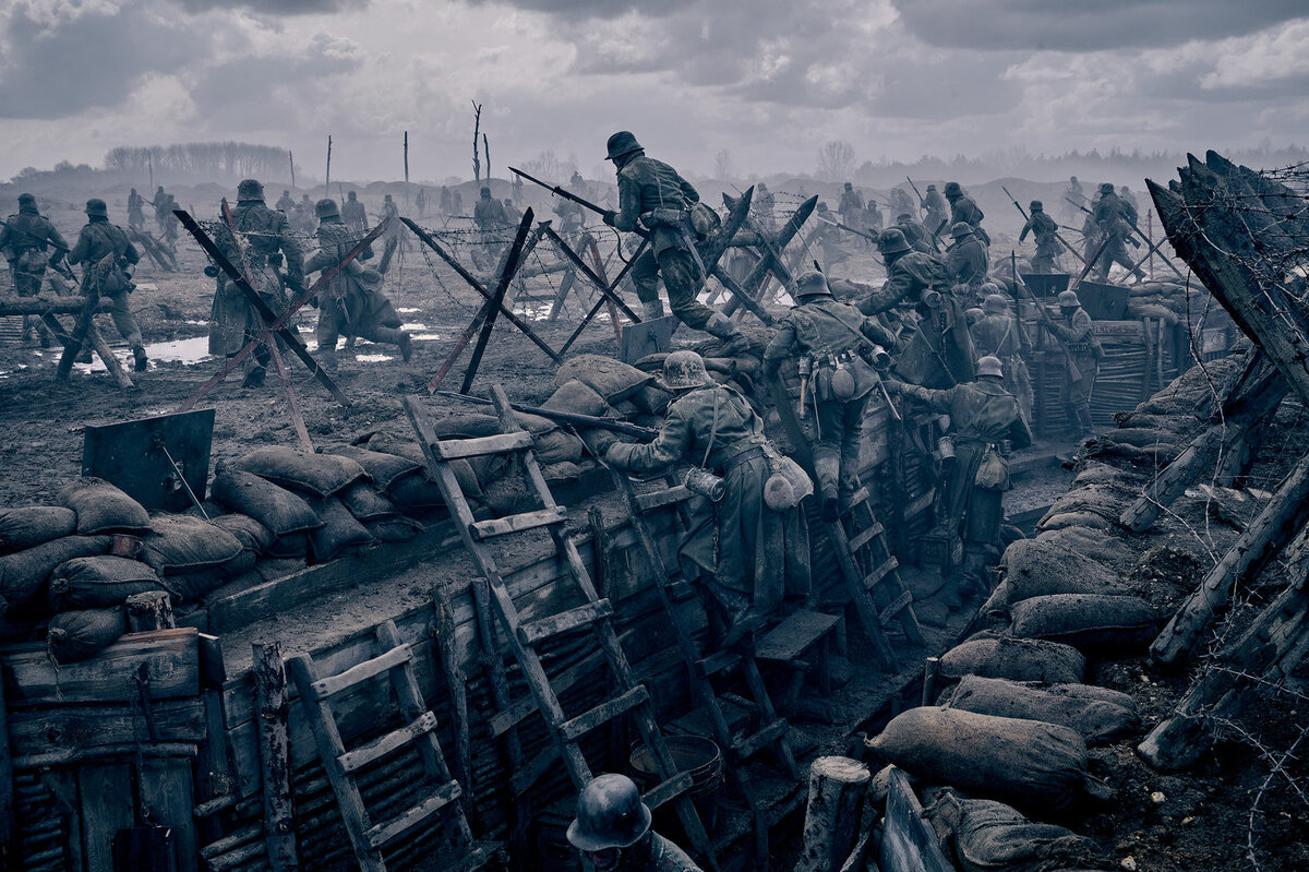"На западном фронте без перемен". Режиссёр Эдвард Бергер.