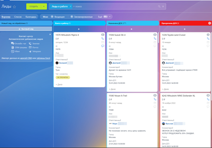 Воронка лидов