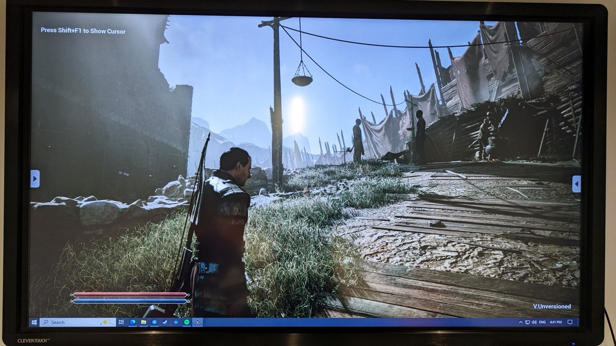 Скриншот из ремейка Готики