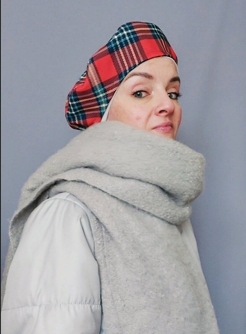 Мой первый гигантский шарф. Купила на Вайлдберриз.  Артикул: 38736426 