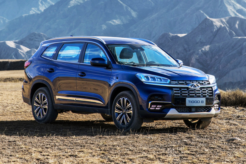 Семиместный кроссовер Chery Tiggo 8