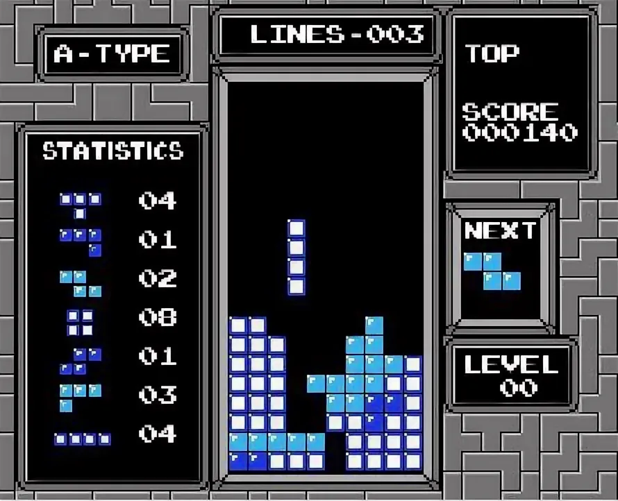 Игра тетрис классический на телефоне. Тетрис 1990 года игра. Тетрис Атари. Classic Tetris NES. Первая игра Тетрис.