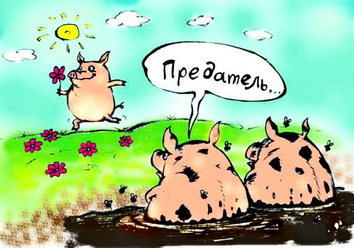 А в чём предательство? Видеть говно - это ж не дефект и не аномалия, правда?)