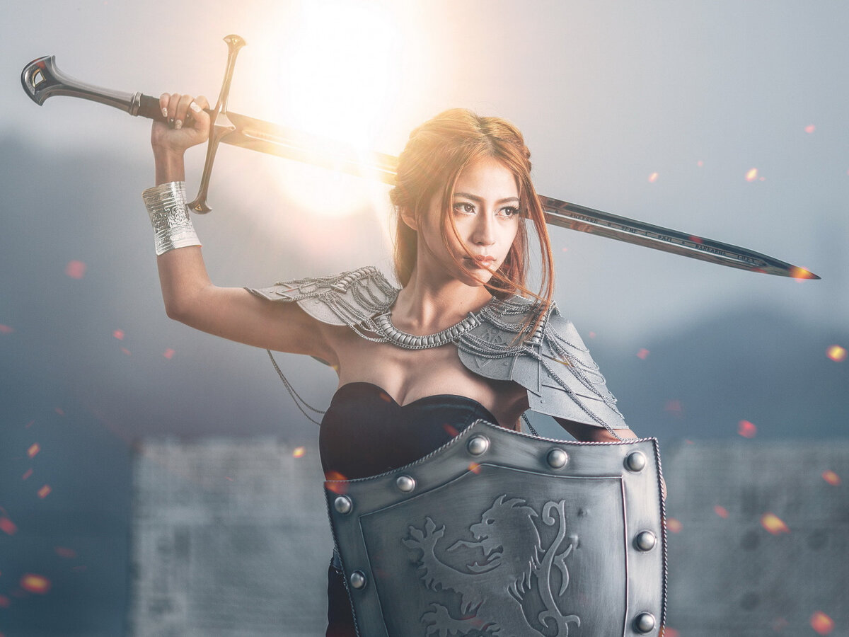 Опасный у неё меч, "химический"