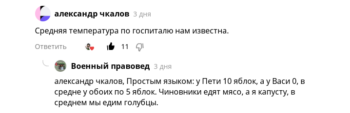 Средняя температура по госпиталю или "военные голубцы" - о размерах военной пенсии, мысли в слух