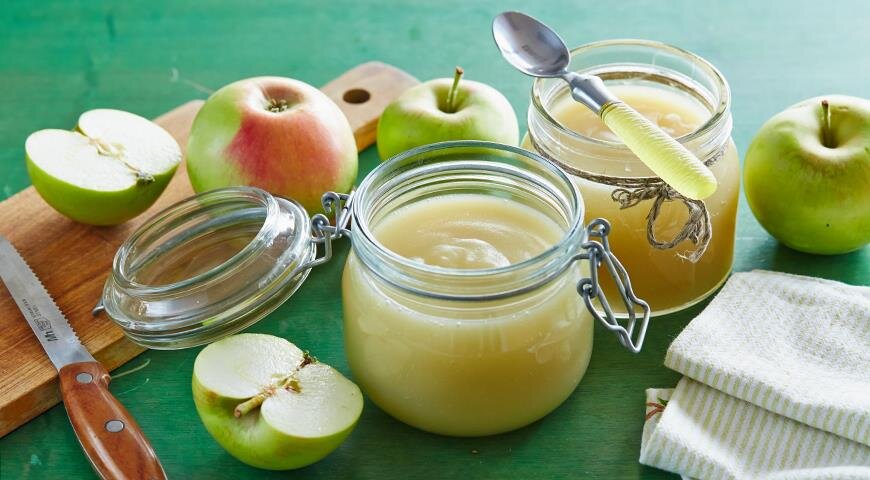 Пюре из яблок можно использовать и как полезный десерт