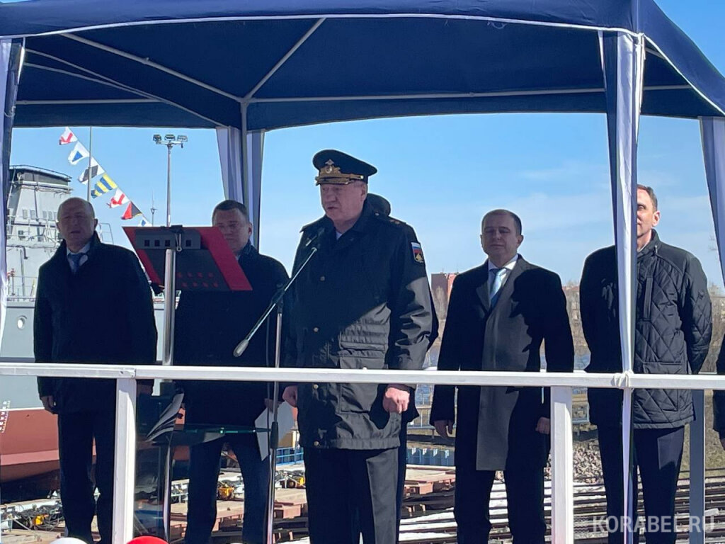 заместитель главнокомандующего ВМФ РФ по вооружению вице-адмирал Игорь Мухаметшин / Фото: Корабел.ру  📷
