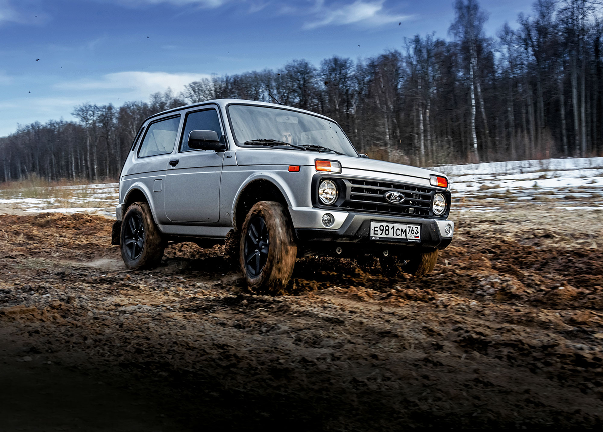 "Экстремальная" Lada Niva Legend: "живые" фото и цена - Российская газета