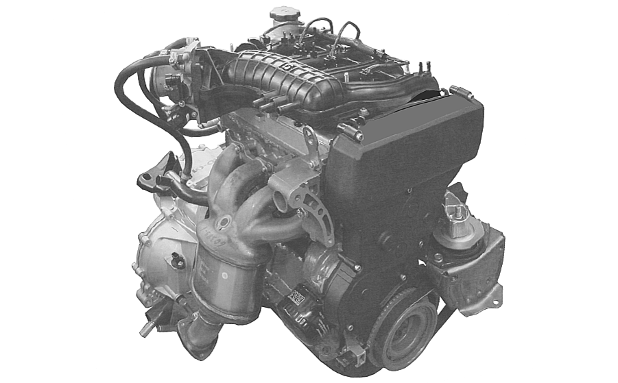 Двигатель ВАЗ-2111.