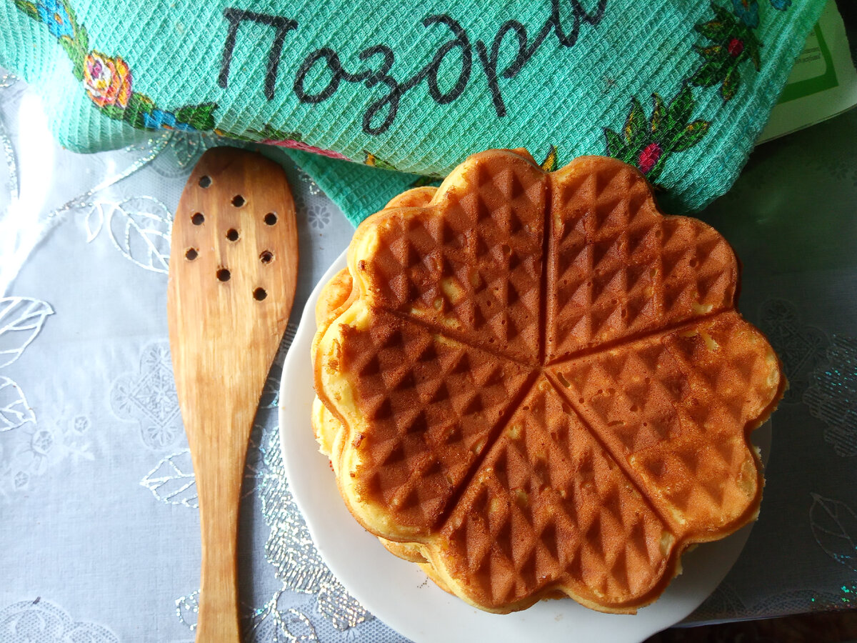 Печенья вафли в пекарне