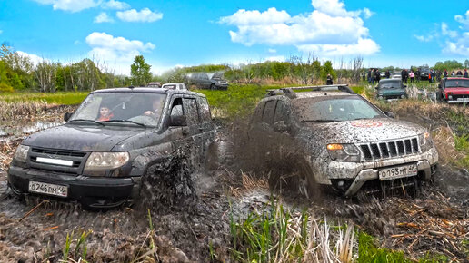 НАЗАД ДОРОГИ НЕТ! OFFROAD ПОШЕЛ НЕ ПО ПЛАНУ! TOYOTA, MITSUBISHI, SUZUKI, RENAULT, УАЗ, НИВА