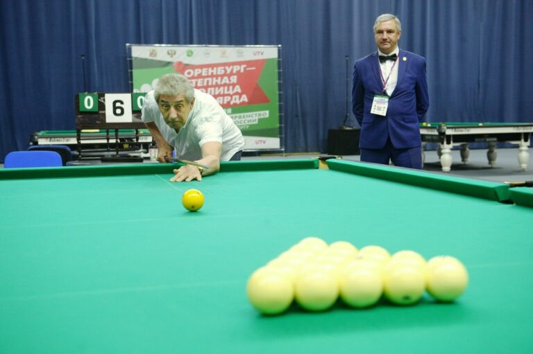    В Оренбурге 9 июля стартовал чемпионат России по бильярдному спорту Белов Михаил Александрович