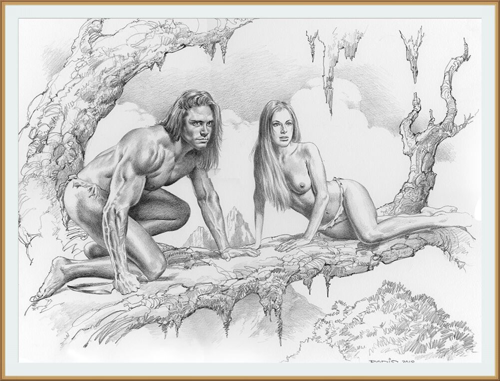 ©  Борис Вальехо / Boris Vallejo / Junglescape / Пейзаж джунглей