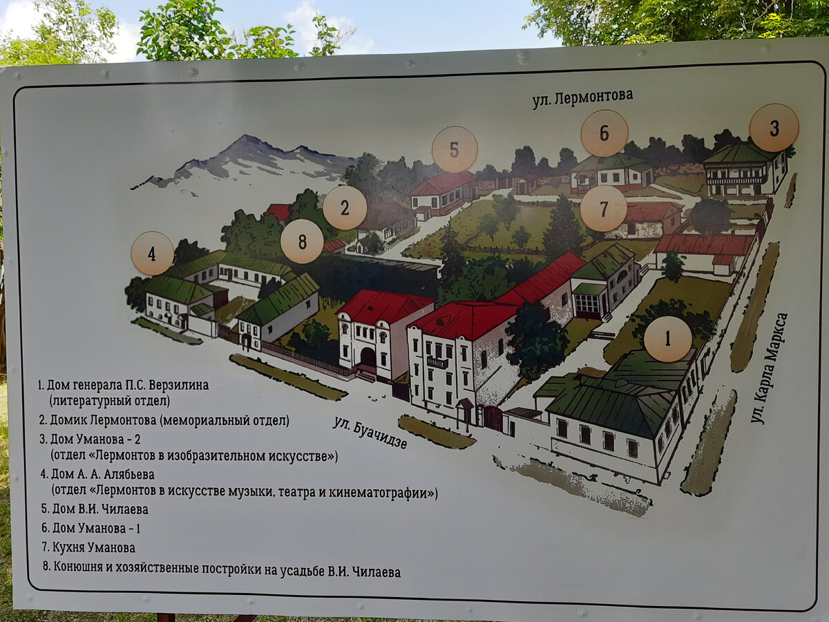 План музейного комплекса 