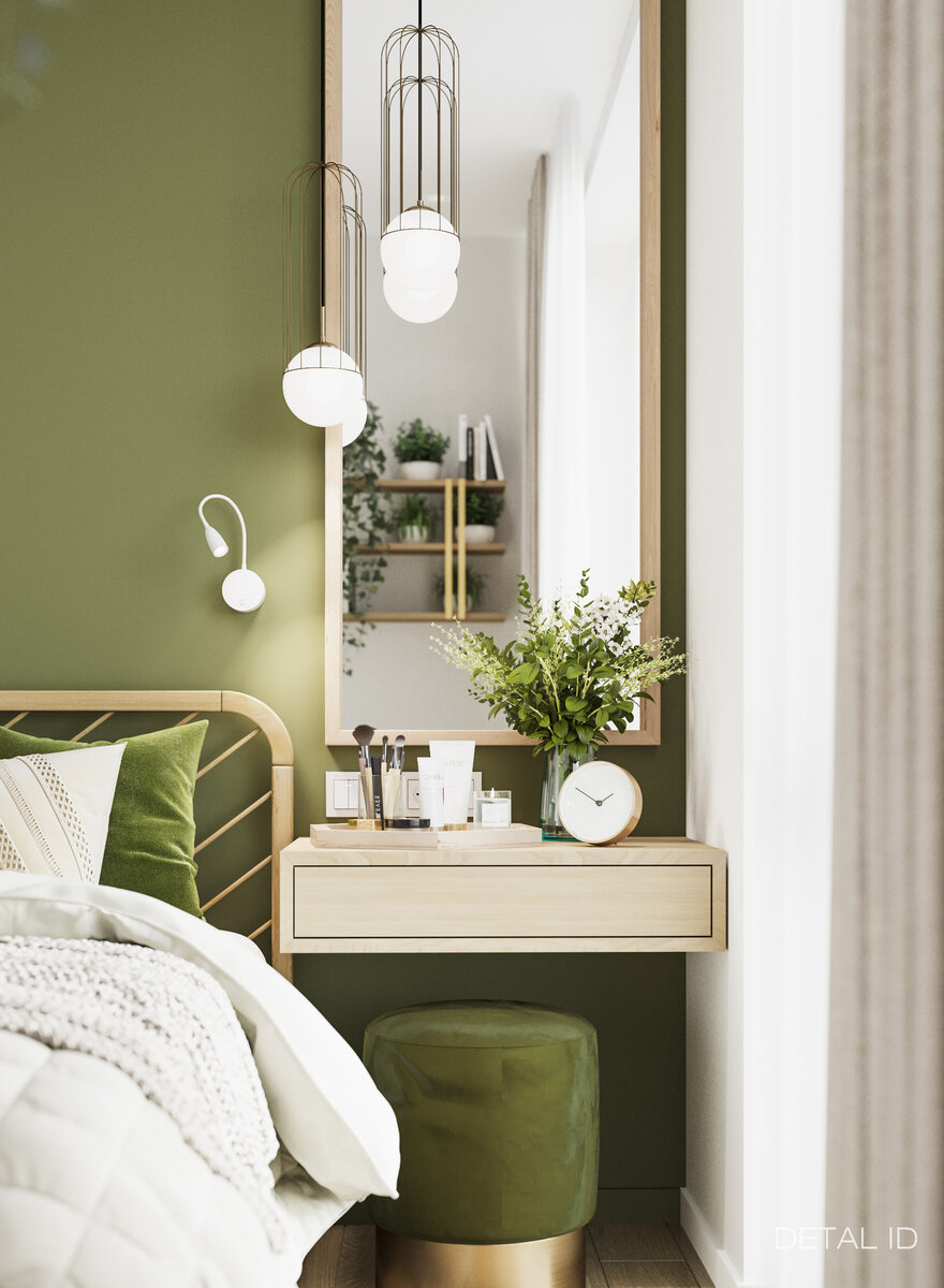 Интерьер спальни. Detal ID