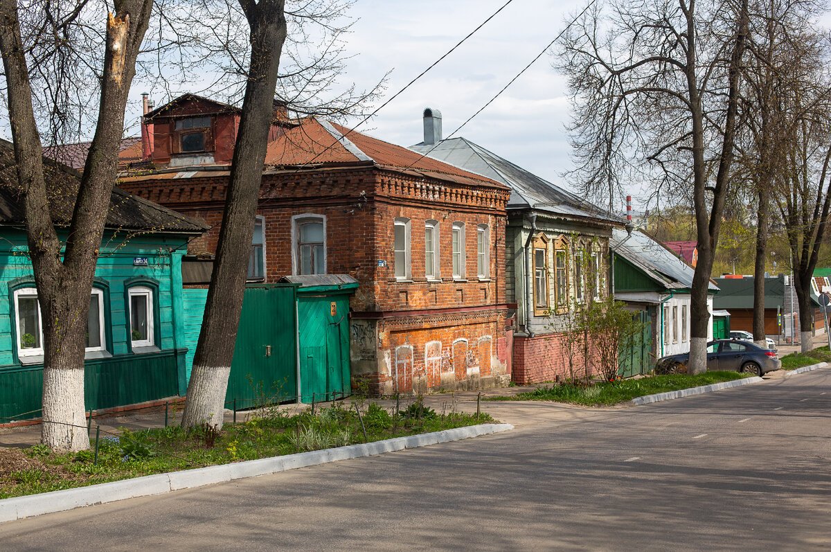 Застройка части улицы Карла Маркса в Подольске. Московская область. Фото автора статьи 