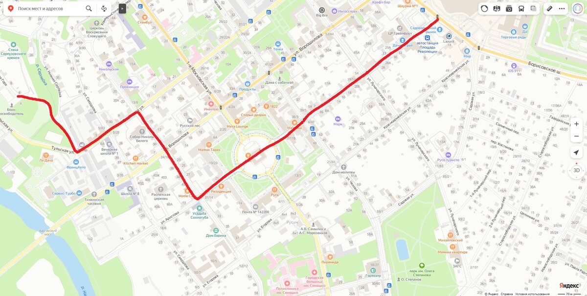 Самая короткая улица в краснодаре
