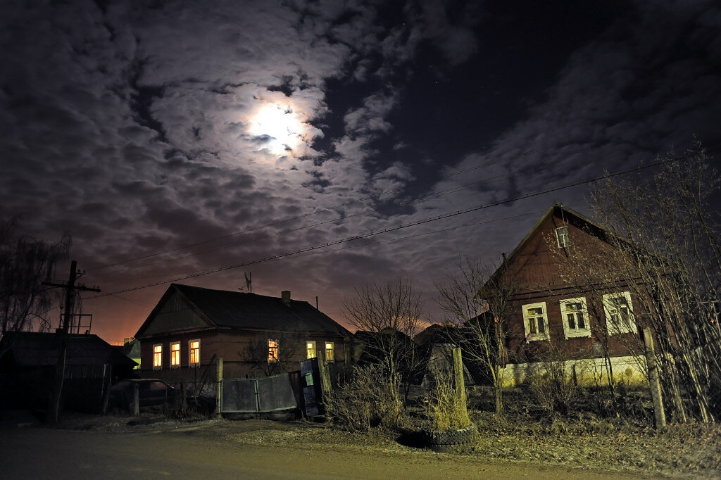День и ночь деревня