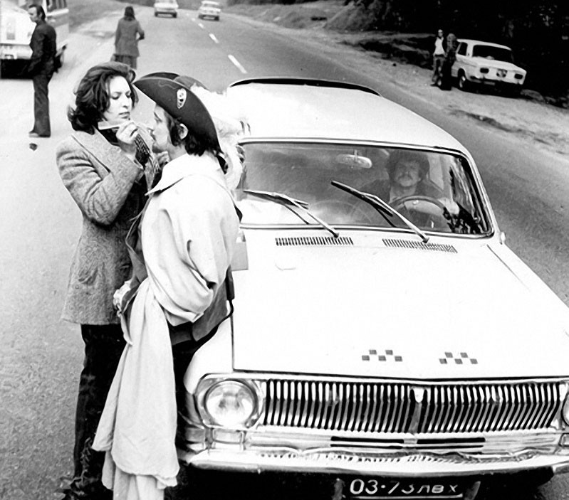 Вениамин Смехов на съёмках фильма «Д’Артаньян и три мушкетёра», 1979 год. Фото: kinoagentstvo.ru