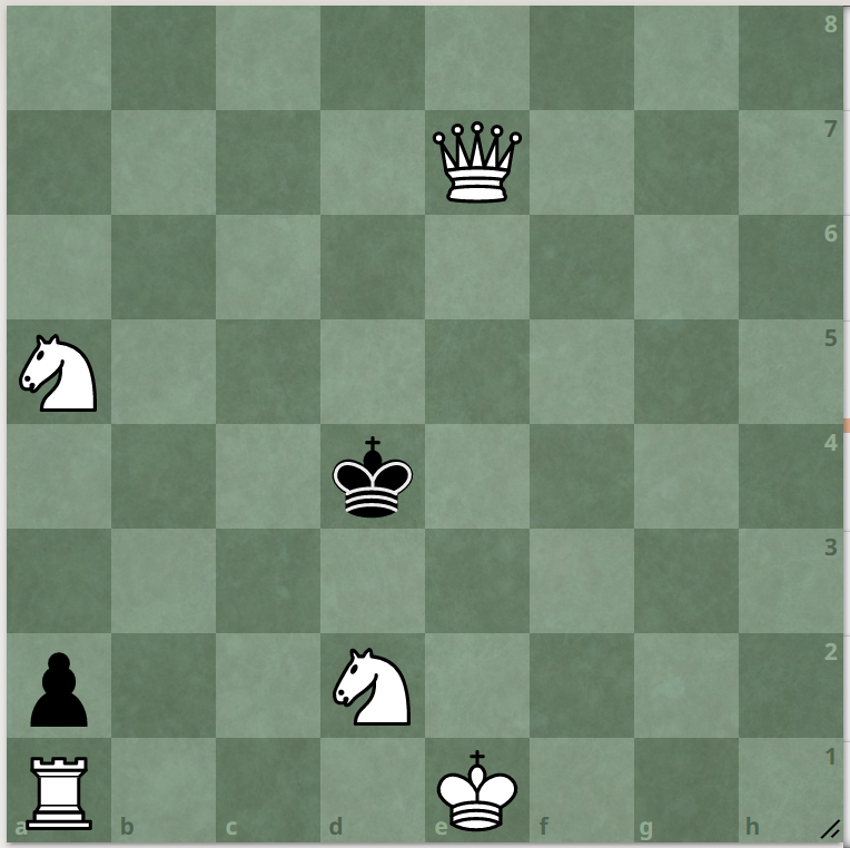 мат в 2 хода, ход белых