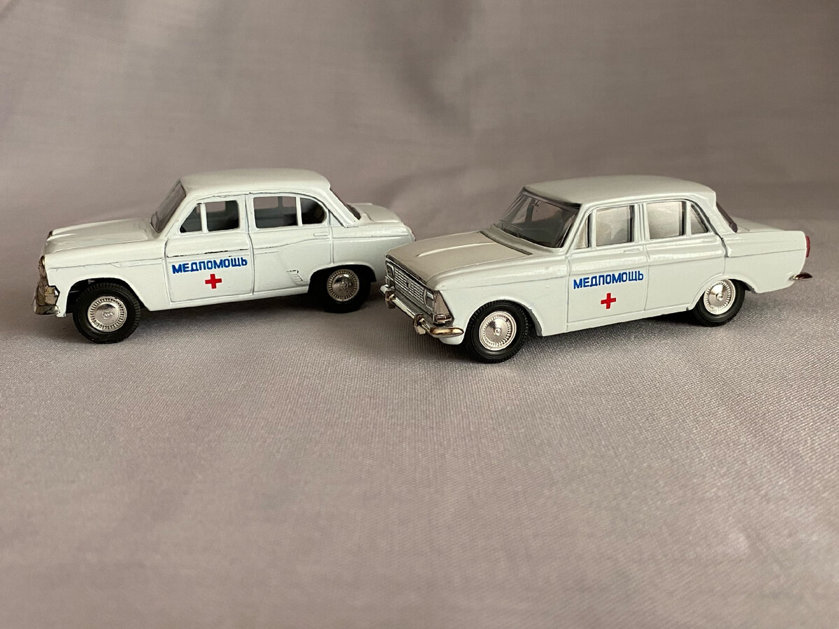 Москвичи 403 и 412 "Медпомощь", ЗАО "Агат" - НПФ "Моссар", ~2007-2012 гг.