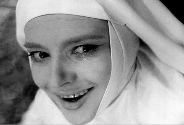 Кадр из фильма "Мать Иоанна от ангелов" (1960, Польша)