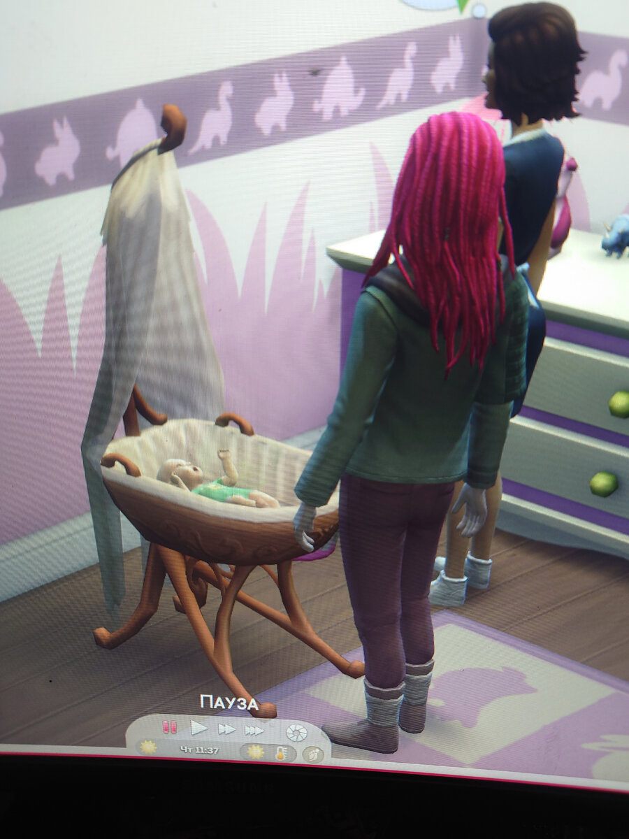 Картинка в тему, как раз вчера в игре родил мой персонаж