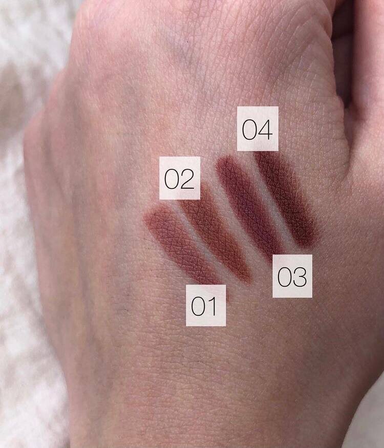 Оттенки 101, 102, 103, 104