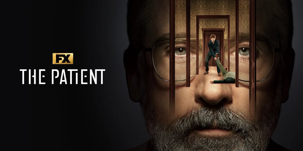 Баннер сериала "Пациент". Изображение взято с сайта: https://www.thereviewgeek.com/thepatient-e5releasedate/