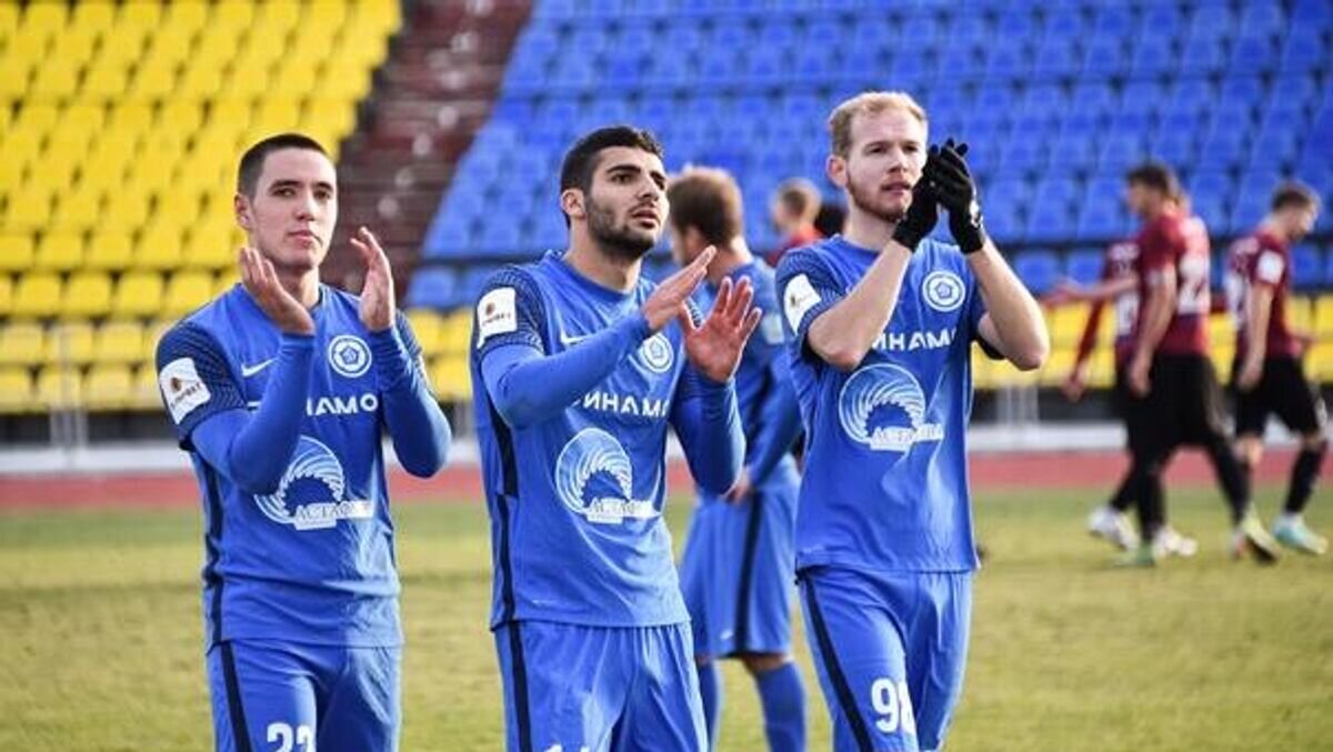    Футболисты владивостокского "Динамо" © ВК владивостокского "Динамо"