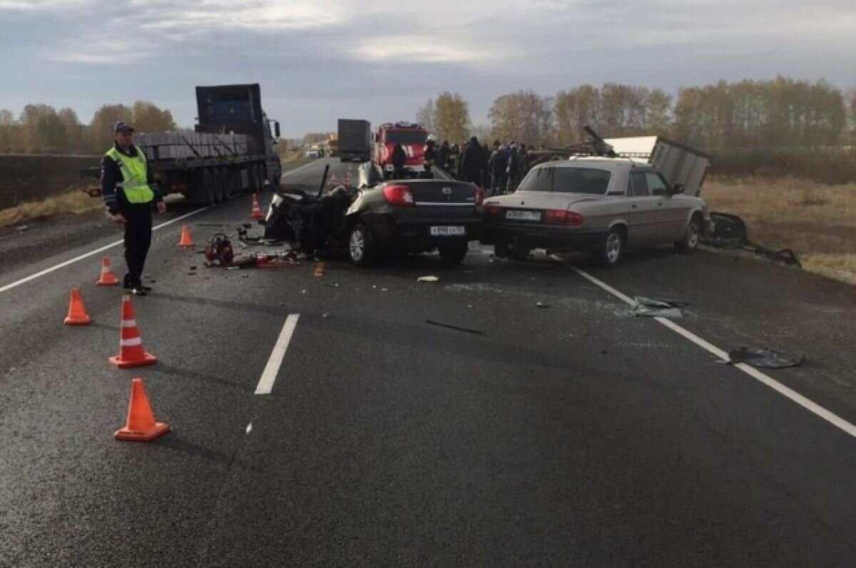    На трассе «Тюмень – Омск» в ДТП погибли 4 человека
