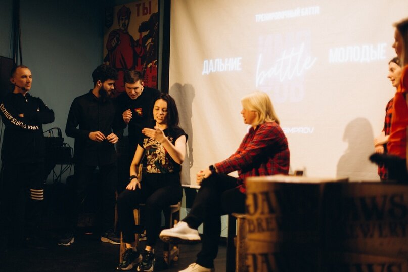 Баттл команд "Дальние" и "Молодые", г.Владивосток