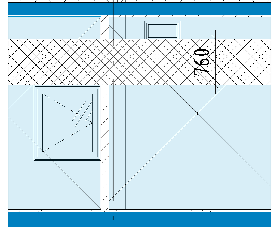 Разница между верхним краем окна и нижнем краем решетки не дает возможность захватить оба элемента секущим диапазоном