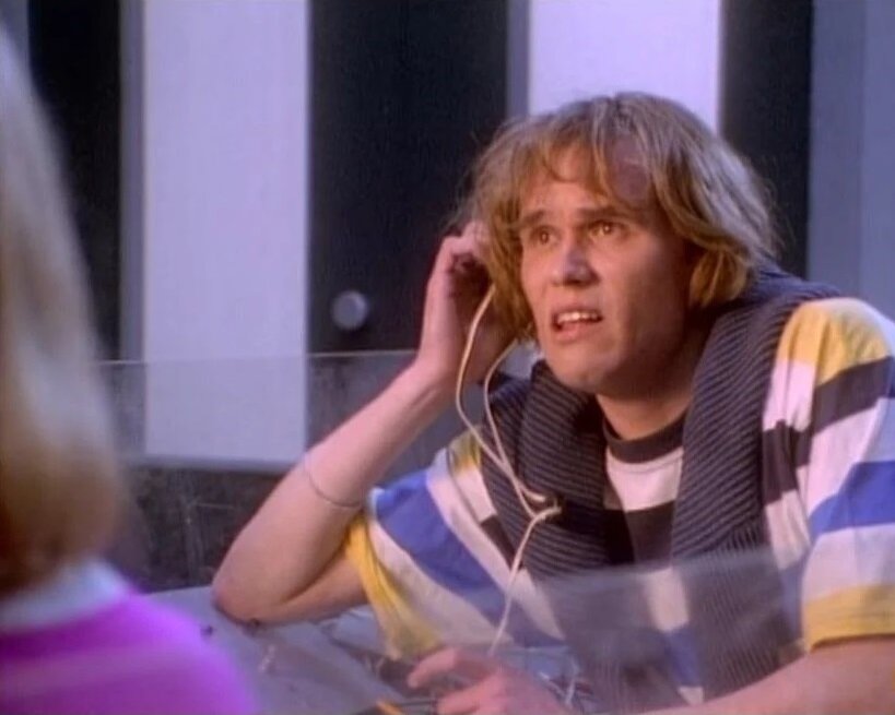 Максим Аверин в одном из музыкальных клипов, 1997 г