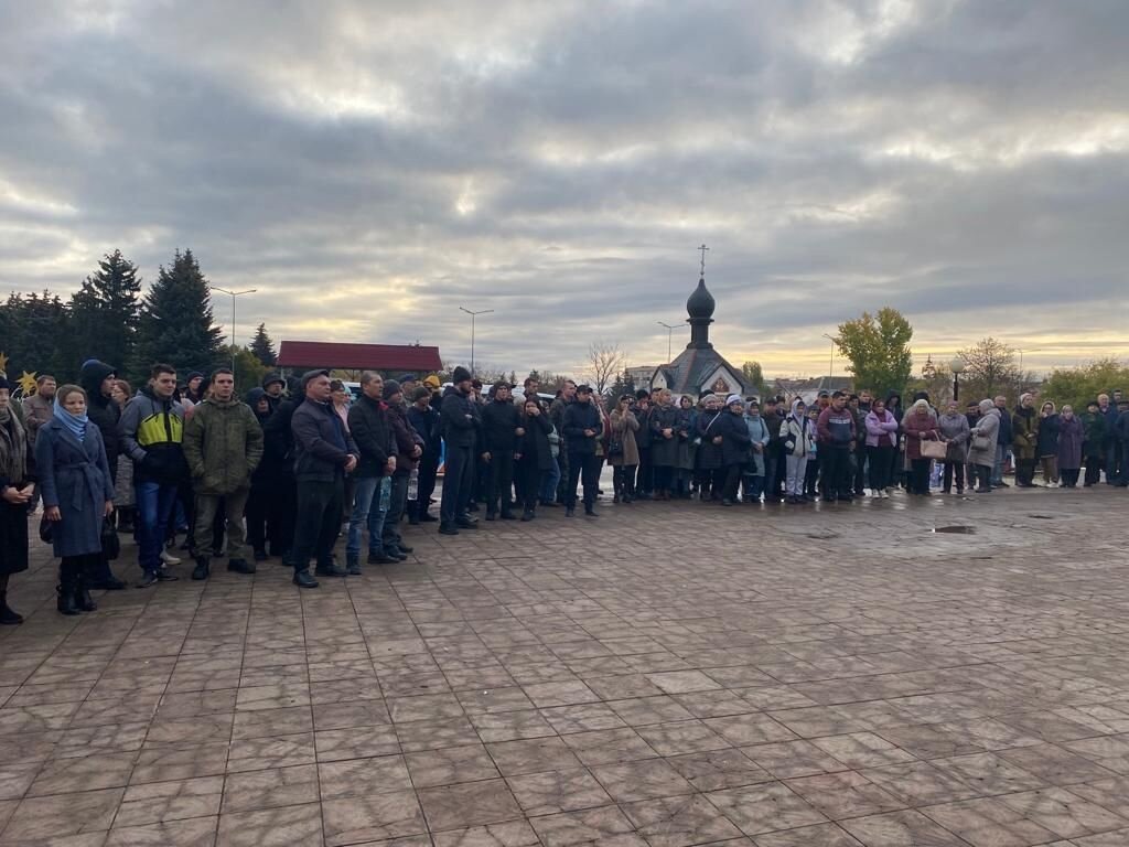  📷    Из Бугуруслана на боевое слаживание проводили добровольцев и мобилизованных Марина Шарт