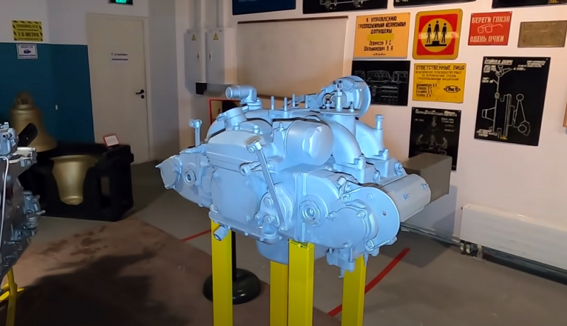    Бесшатунный двигатель ЗиЛ БД-1800. Фото: Youtube.com