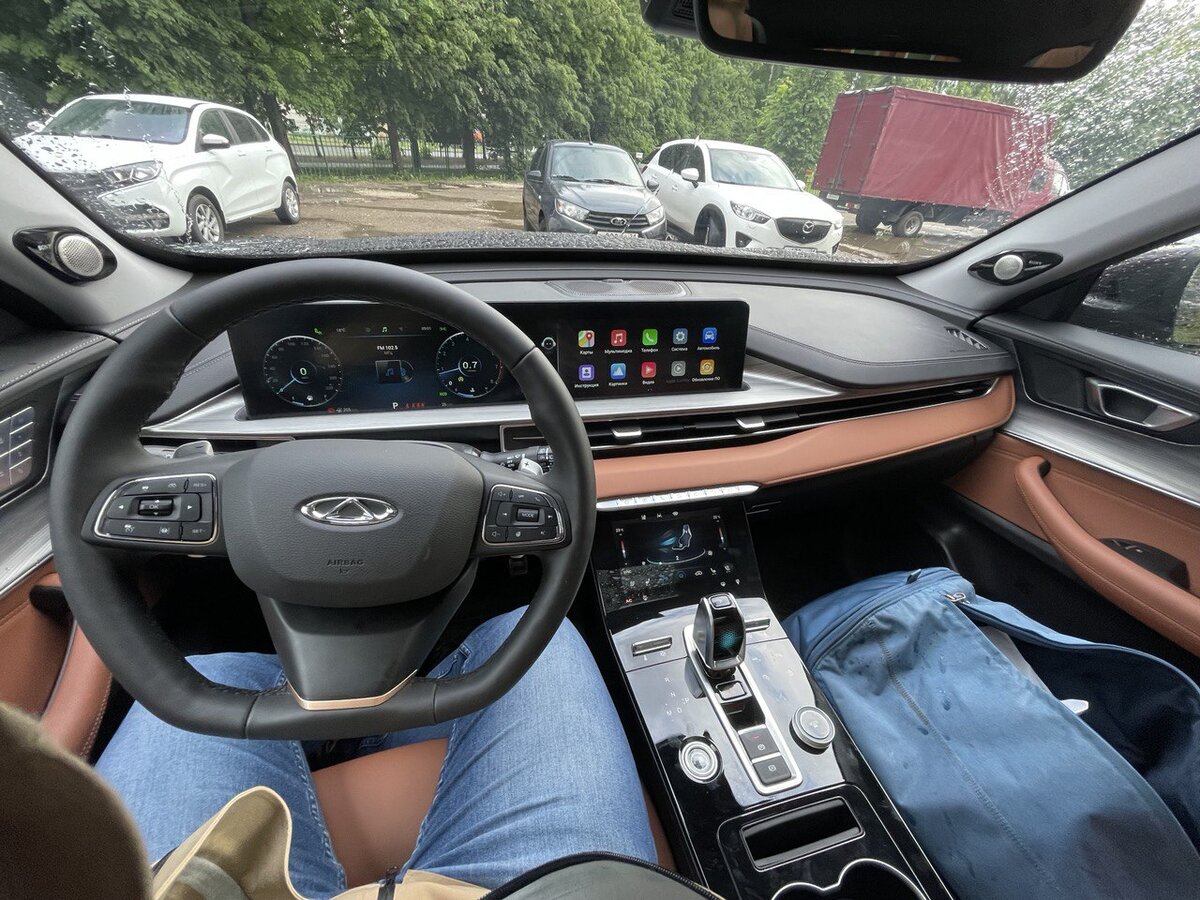 Двуцветный салон