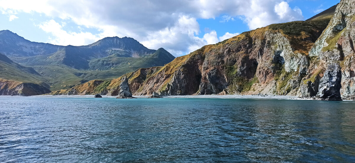 Вот такие шикарные виды мы наблюдали в течение дня