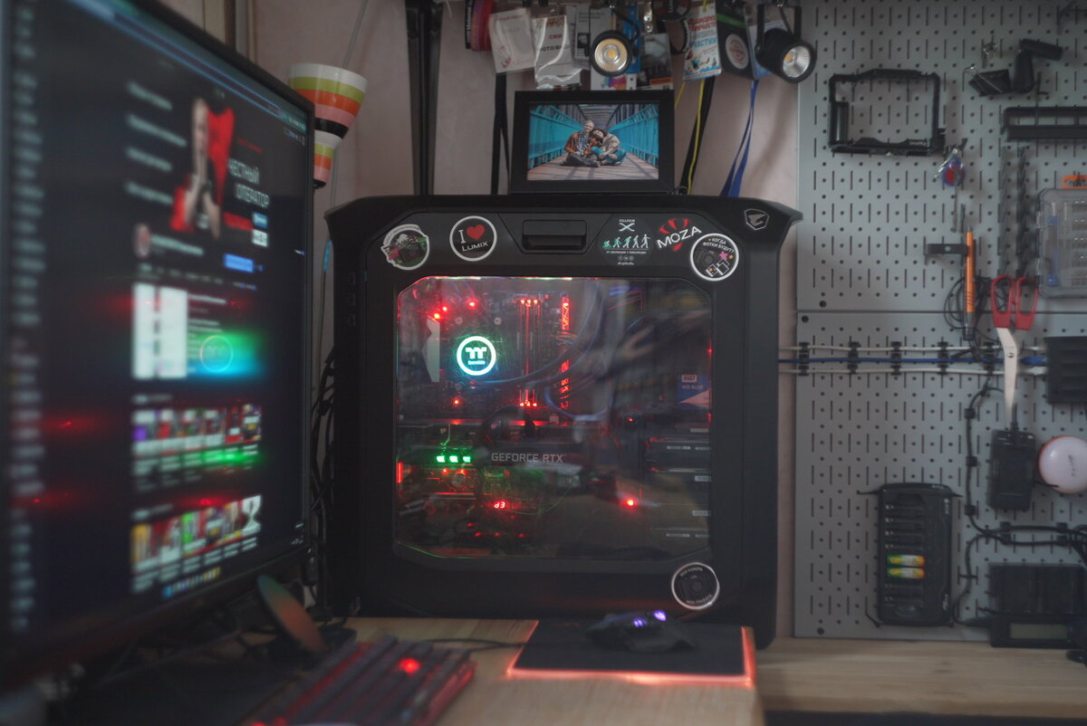 Моя рабочая станция.