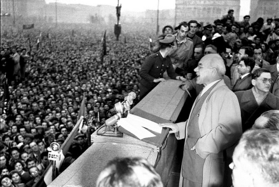 Пол октября. Восстание в Польше 1956. 1956 Гомулка Польша. Волнения в Польше 1956. Польский кризис 1956.